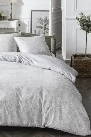 Bon Plan Housse de couette 240x260 Mawira Zippée Blanc