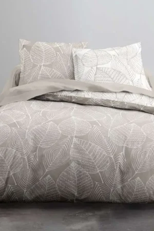Promotion Saisonnière Housse de couette flanelle 220x240 cm Canopee