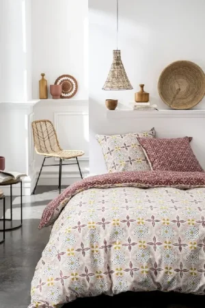 Parure housse de couette 220x240cm Relia Prix Promo