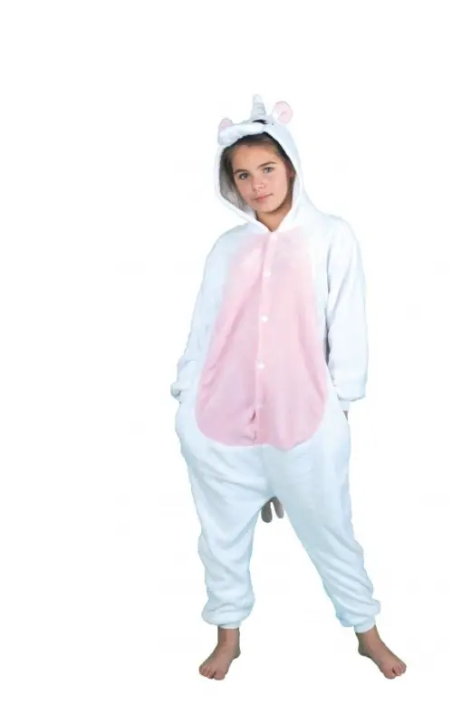 Déguisement Licorne Rose et Blanche 11/14 Ans Promotion