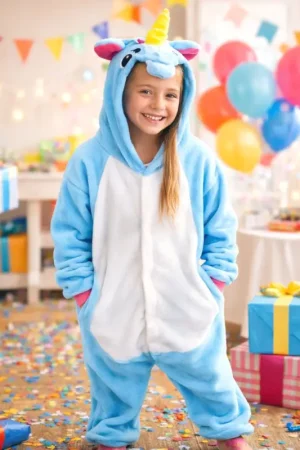Offre Du Jour Déguisement Licorne Bleu 11/14 Ans