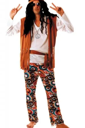 Déguisement pas cher Hippie Homme XXL Retour Gratuit