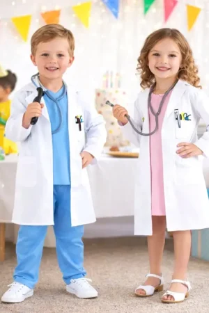 Déguisement Blouse Docteur Enfant 4/6 ans Authentique