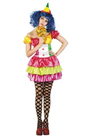 Authentique Déguisement femme Clownette