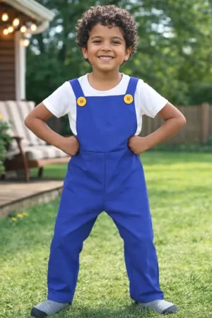 Déguisement Salopette Bleue 11/14ans Prix Promo