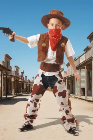 Dernière Chance Déguisement Cowboy Enfant 7/9 Ans