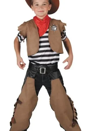 Costume pas cher enfant cowboy 4/6 ans Dernier Modèle