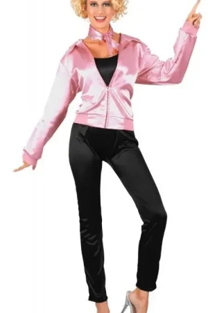 Dernier Modèle Déguisement Adulte Pink lady Rose