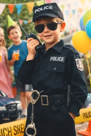 Nouveauté Déguisement enfant Policier 7/9 ans