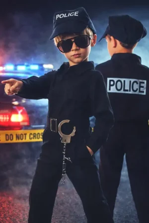 Déguisement enfant Policier 4/6 ans Prix Choc