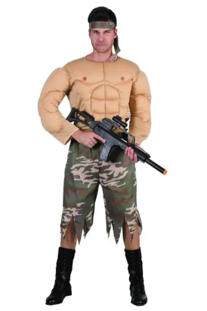 Déguisement Homme Commando Meilleur Prix