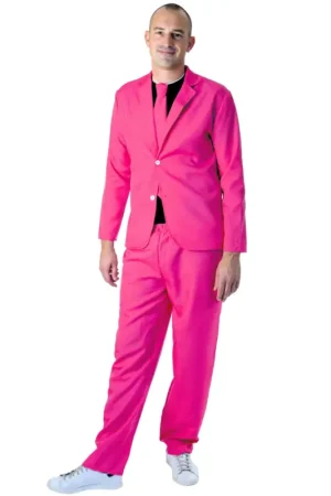 Soldes Déguisement Adulte Néon Fuchsia