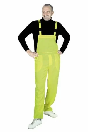 Offre Exclusive Salopette Jaune Fluo Adulte