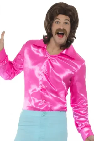 Chemise Disco Néon Rose Jusqu'à Épuisement Des Stocks