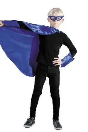Dernier Modèle Déguisement Enfant Super Héros Bleu