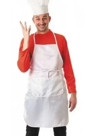 Satisfait Ou Remboursé Déguisement tablier blanc adulte