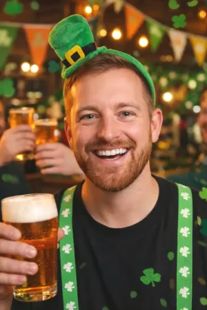 Serre tete chapeau Saint Patrick Promotion