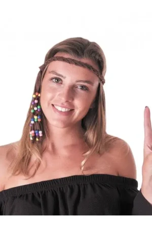 Livraison Express Headband hippy avec perles