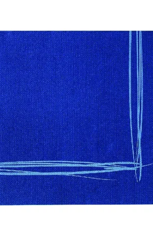 Must-Have Serviette en papier liseré Bleu Marine 38x38 x 40 pièces