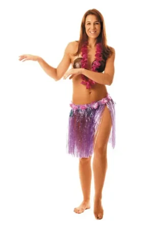 Super Prix Jupe hawai Violette Luxe 45cm