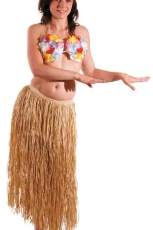 Authentique Jupe hawai naturel Luxe 80cm