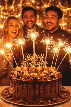 Meilleur Prix Cierge magique Or 25cm x 10 pièces