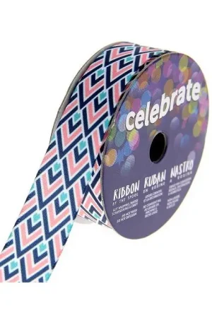Ruban satin Chevron tendance 15mmx3m Super Prix