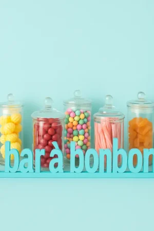 Prix Choc Bar à bonbons Bleu Ciel