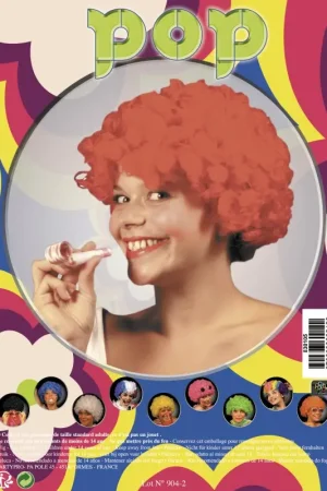 Perruque Pop Rouge Affaire À Saisir