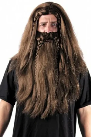 Achat Immédiat Perruque et Barbe Vicking