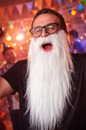 Seulement Aujourd'hui Barbe Longue Blanche