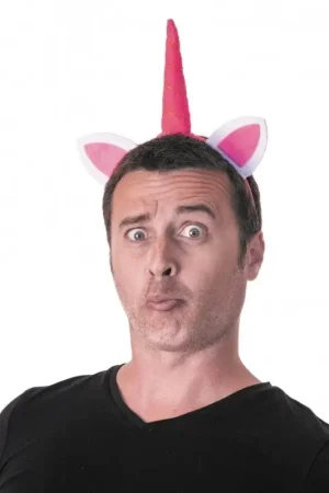 Affaire À Saisir Serre Tête Licorne Rose