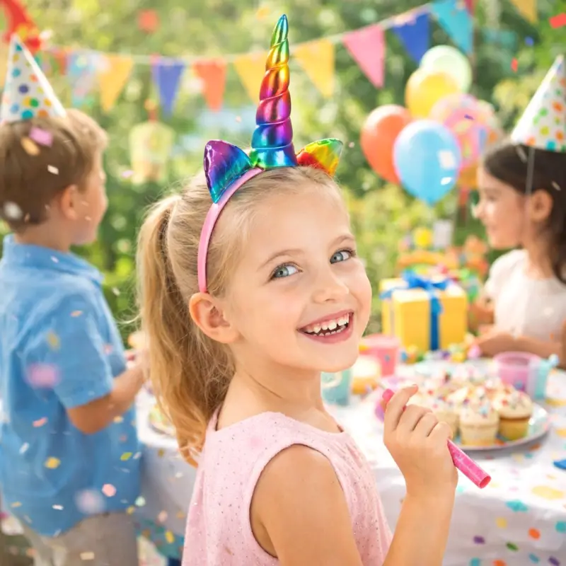 Commander Vite Serre Tête Licorne Colorblock Enfant