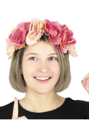 Paiement Sécurisé Serre Tête à Fleur Frida Vintage