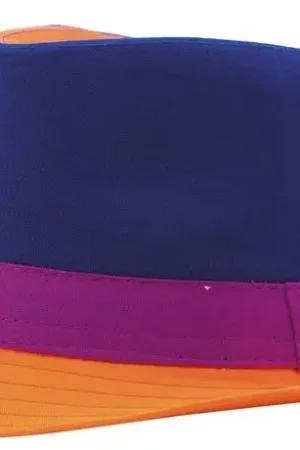 Populaire Chapeau Trilby Néon Bleu