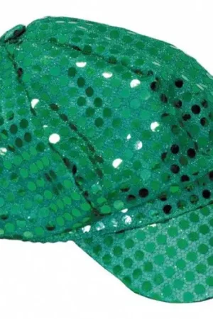 Casquette Disco Verte Haute Qualité