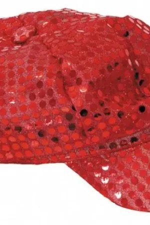 Pas Cher Casquette Disco Rouge