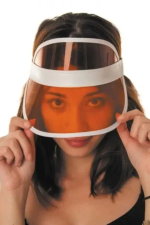 Visière Poker Orange Offre Spéciale