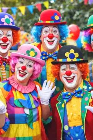 Chapeaux Melons Clown Nouveauté
