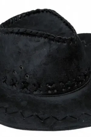 Certifié Chapeau Buffalo Luxe Noir