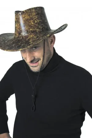 Chapeau Buffalo Simili Cuir Retour Gratuit