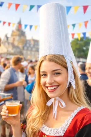 Coiffe Bigoudène Blanche Expédition Rapide