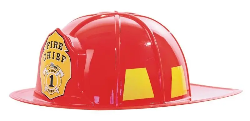 Casque Pompier US Rouge Commander Vite