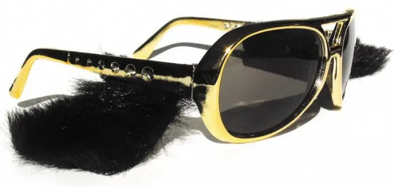 Lunettes Rocker Or avec Pattes Noires Achetez Aujourd'hui
