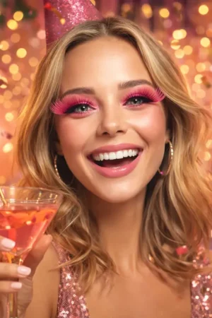 Faux Cils Jumbo Rose Nouveauté