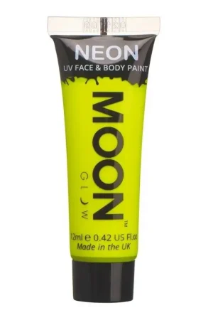 Maquillage à l'Eau UV 12ml Jaune Intense Certifié