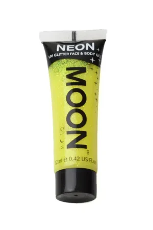 Paiement Sécurisé Maquillage Gel Pailleté UV 12ml Jaune Intense