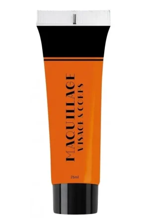 Maquillage à l'Eau 25ml Orange Fluo Prix Cassé