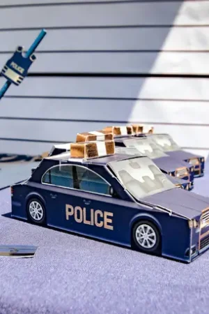 8 Contenants Theme Police Nouveauté