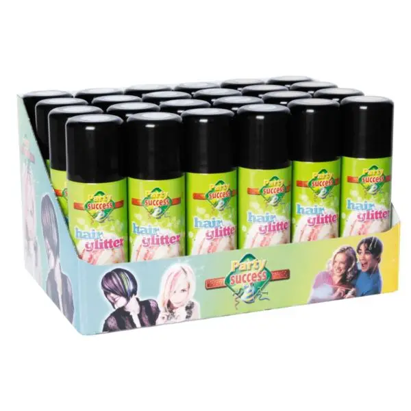 Petit Prix 24 Bombes Cheveux Pailletées Assorties